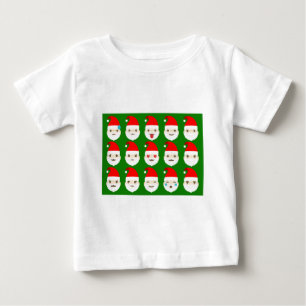 Sankt-Nikolaus-Emoji-Emoticons Baby T-shirt