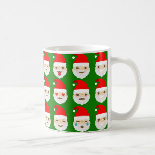 Sankt-Nikolaus-Emoji-Emoticons Kaffeetasse