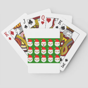 Sankt-Nikolaus-Emoji-Emoticons Spielkarten