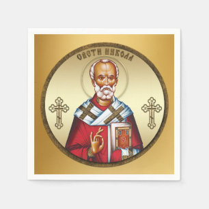 Sankt Nikolaus Serviette