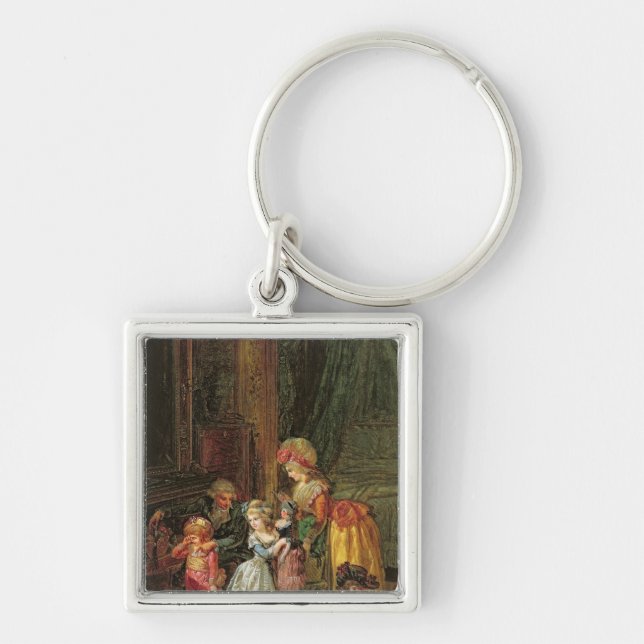 Sankt Nikolaus Tag Schlüsselanhänger (Vorne)