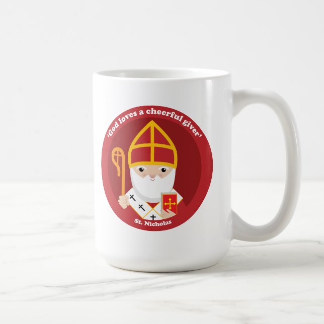Sankt Nikolaus Tasse (Rechts)