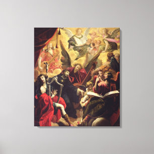 Sankt Nikolaus von Tolentino Leinwanddruck
