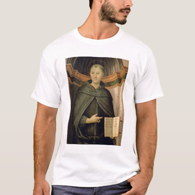 Sankt Nikolaus von Tolentino (Platte) T-Shirt (Vorderseite)