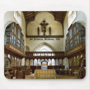 Sankt- Nikolauskirche, Blakeney Großbritannien Mousepad