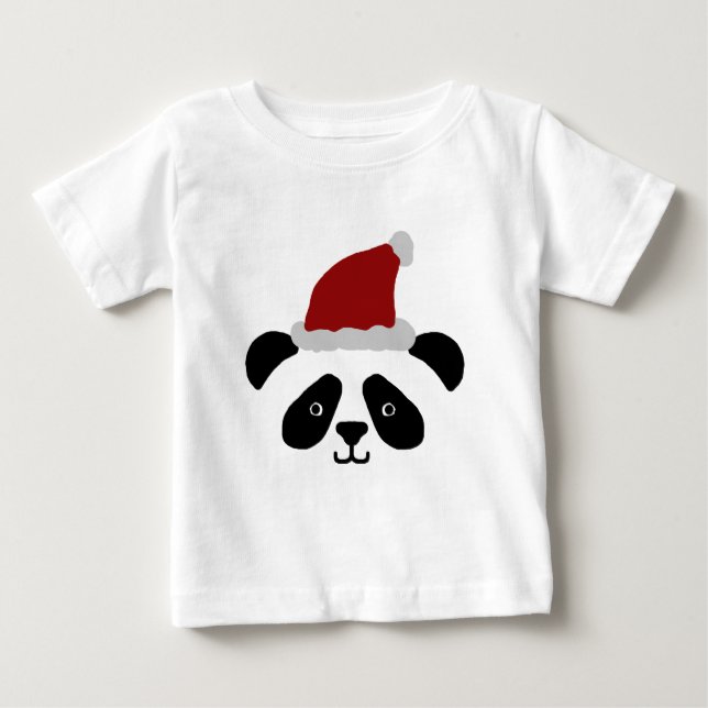 Sankt-Panda scherzt T-Shirt (Vorderseite)