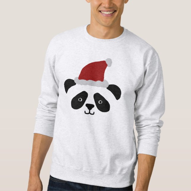 Sankt-Panda-Sweatshirt Sweatshirt (Vorderseite)