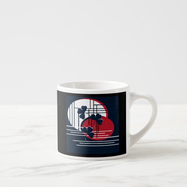 Sankt Patrick, Abstraktion Espressotasse (Rechts)