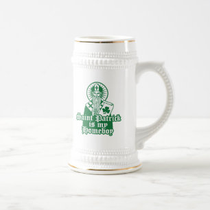 Sankt Patrick ist mein Kumpel Bierglas