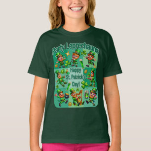 Sankt Patricks Tag Spaß Anbetungswürdige "Party-Le T-Shirt