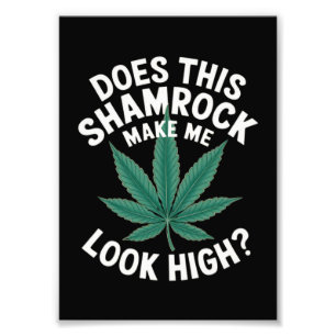 Sankt Patrizius lustige Party für Jungs große Para Fotodruck