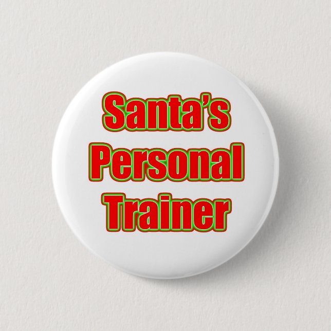 Sankt persönlicher Trainer Button (Vorderseite)