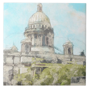 Sankt-Petersburg, Russland Fliese