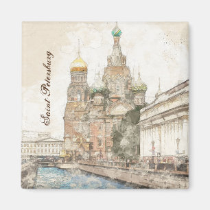 Sankt-Petersburg, Russland Magnet