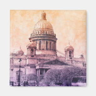 Sankt-Petersburg, Russland Urlaub Magnet