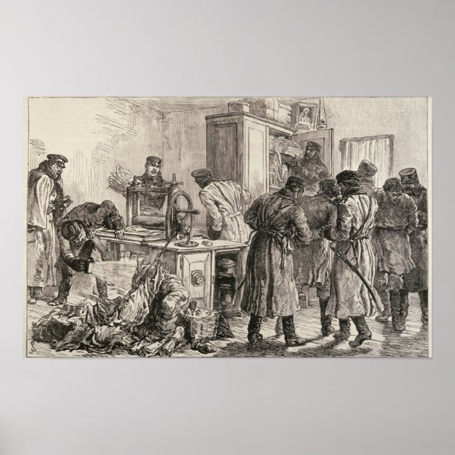 Sankt-Petersburger Polizei Poster (Vorne)