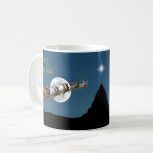Sankt Pferdeschlitten-Fahrt Kaffeetasse