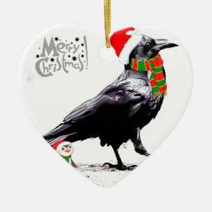 Sankt-Raben-Weihnachtsgeschenksammlung Keramik Ornament