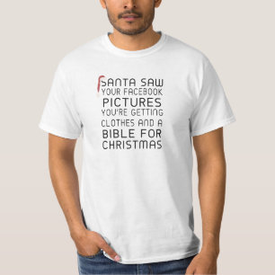 Sankt sah den T - Shirt Ihrer Facebook Bild-Männe