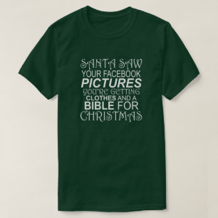 SANKT SAH IHRE FACEBOOK BILD-KLEIDUNG UND BIBEL T-Shirt