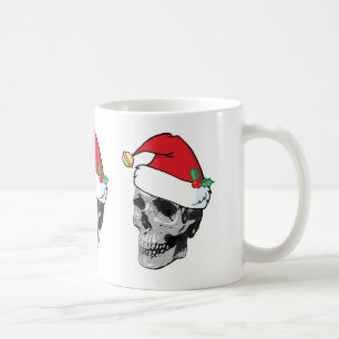 Sankt-Schädel-WeihnachtsTasse Tasse