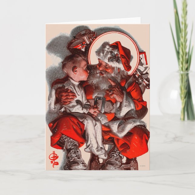 Sankt Schoss Feiertagskarte (Vorderseite)