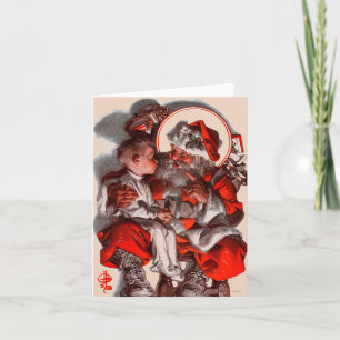 Sankt Schoss Feiertagskarte