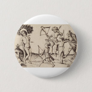 Sankt Sebastian Hauptmann der Prätorianer Button