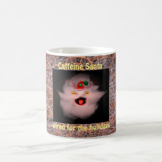 Sankt Tasse, für den freundlichen Elf des Koffeins Kaffeetasse