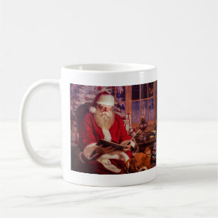 Sankt-Tasse mit magischem Buch Kaffeetasse