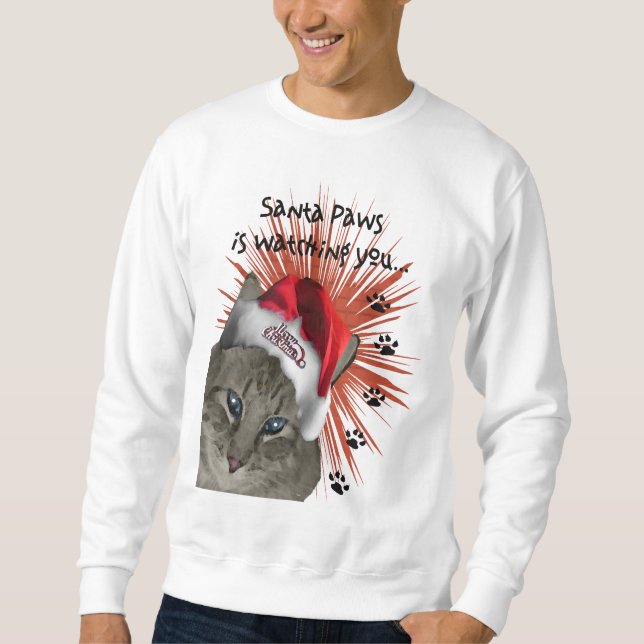 Sankt-Tatzen Sweatshirt (Vorderseite)