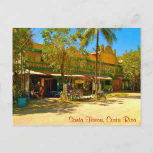 Sankt Teresa, Costa Rica-Postkarte Feiertagspostkarte