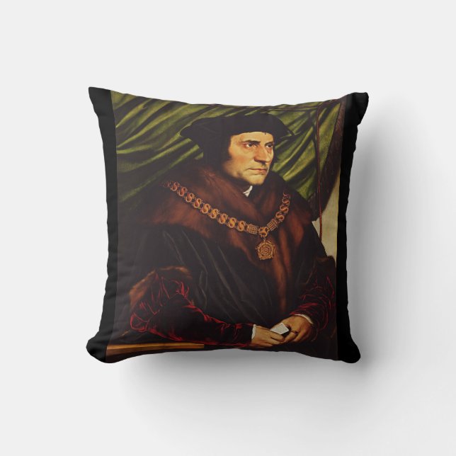 Sankt Thomas Morus Kissen (Vorderseite)
