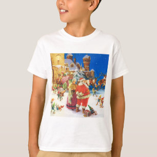 Sankt u. Frau Klaus, Weihnachtsabend, der Nordpol T-Shirt