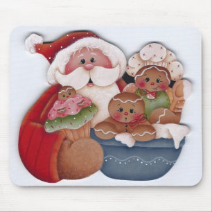 Sankt- und Lebkuchen-Baby-Kochs-Bäcker Mousepad
