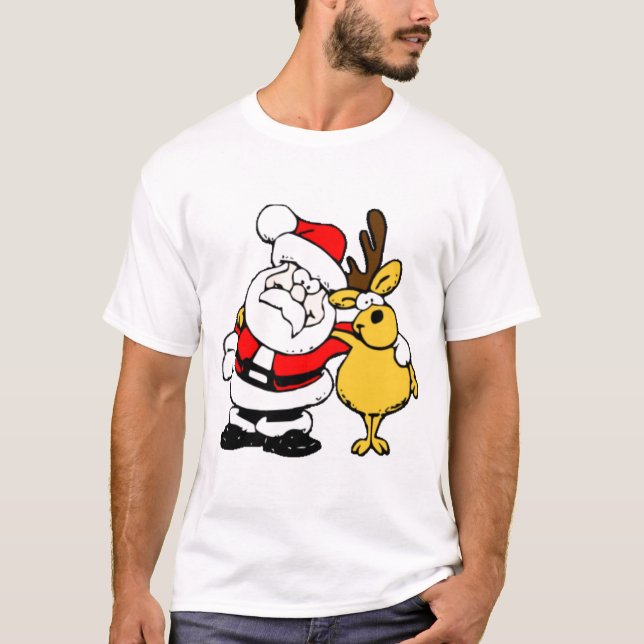Sankt- und Ren-T - Shirt (Vorderseite)