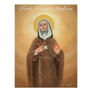 Sankt Veronika Giuliani, Poster