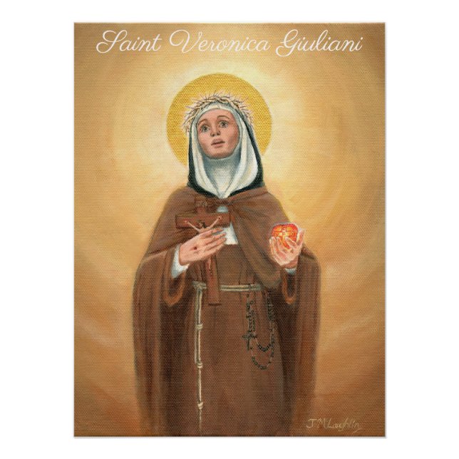 Sankt Veronika Giuliani, Poster (Vorderseite)