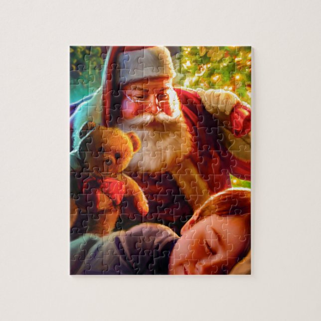 Sankt-Weihnachten Puzzle (Vertikal)