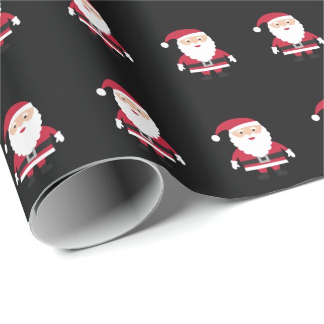 Sankt-WeihnachtsPackpapier Geschenkpapier (Rolleneckpunkt)