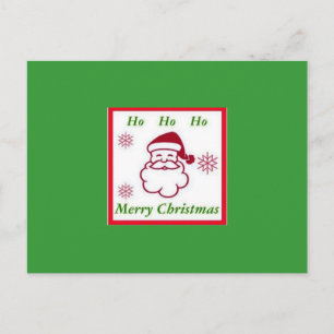 Sankt-Weihnachtspostkarte Feiertagspostkarte