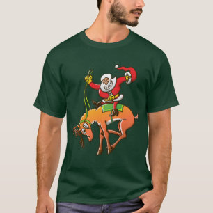 Sankt-Weihnachtsrodeo T-Shirt