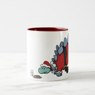 Sanktstegosaurus-Tasse Zweifarbige Tasse