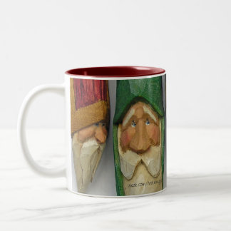 SanktWoodcarvings (Nr. 0701) Zweifarbige Tasse