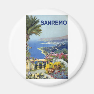 Sanremo Italien Vintag Magnet