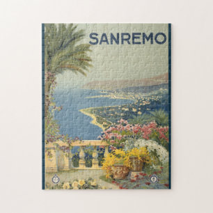 Sanremo Italien Vintag Puzzle