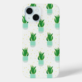 Sansevieria Schlange Pflanze drucken Case-Mate iPhone Hülle