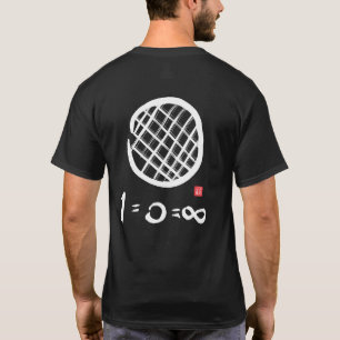 Sanshin Unendlichkeit T - Shirt schwarz: Männer od