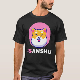Sanshu Sanshu Inu-Münzen Kryptowährung Krypto T-Shirt