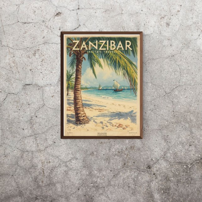 Sansibar Brise – Vintage Ostafrika  Poster (Von Creator hochgeladen)